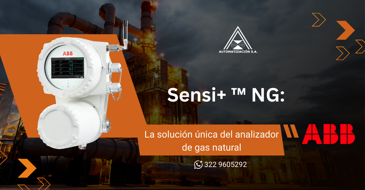 Sensi+ ™ NG: La solución única del analizador de gas natural